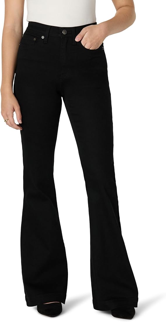 Amazon Essentials Womens High Stretch High-Rise Flare Jean